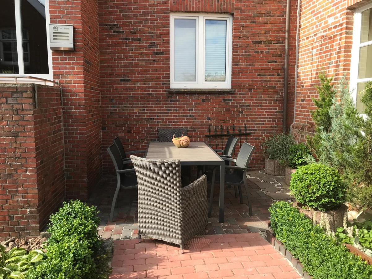 Vier Sterne am Hafen, Ditzum Exterior foto