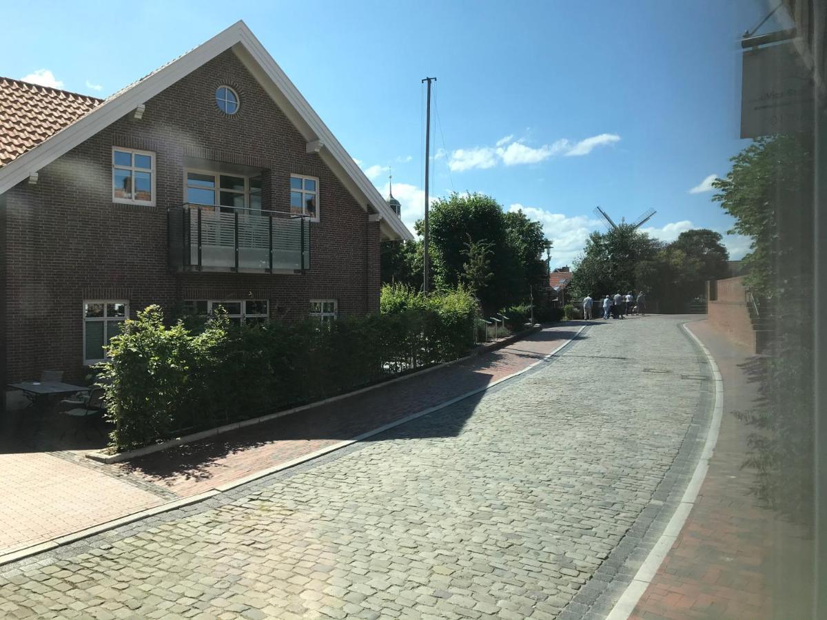 Vier Sterne am Hafen, Ditzum Exterior foto