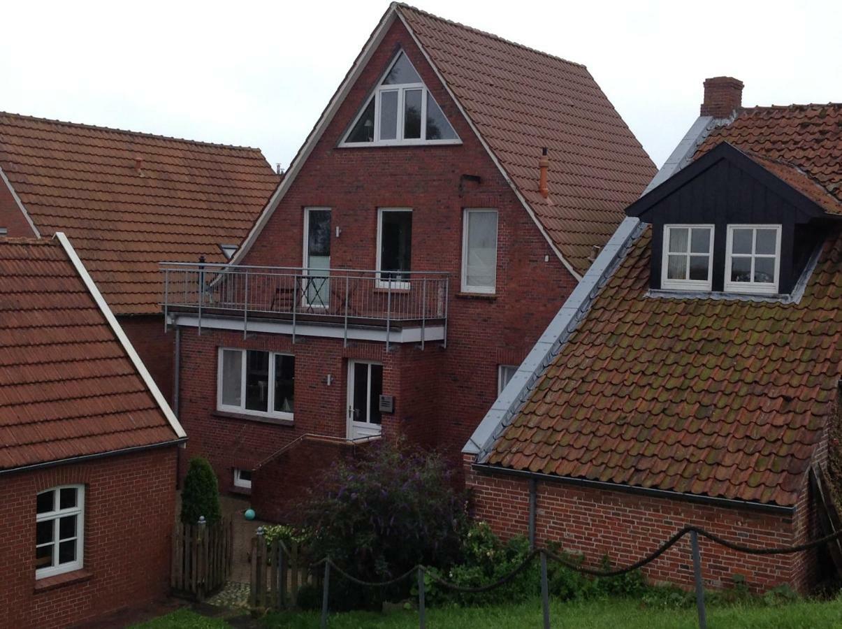 Vier Sterne am Hafen, Ditzum Exterior foto